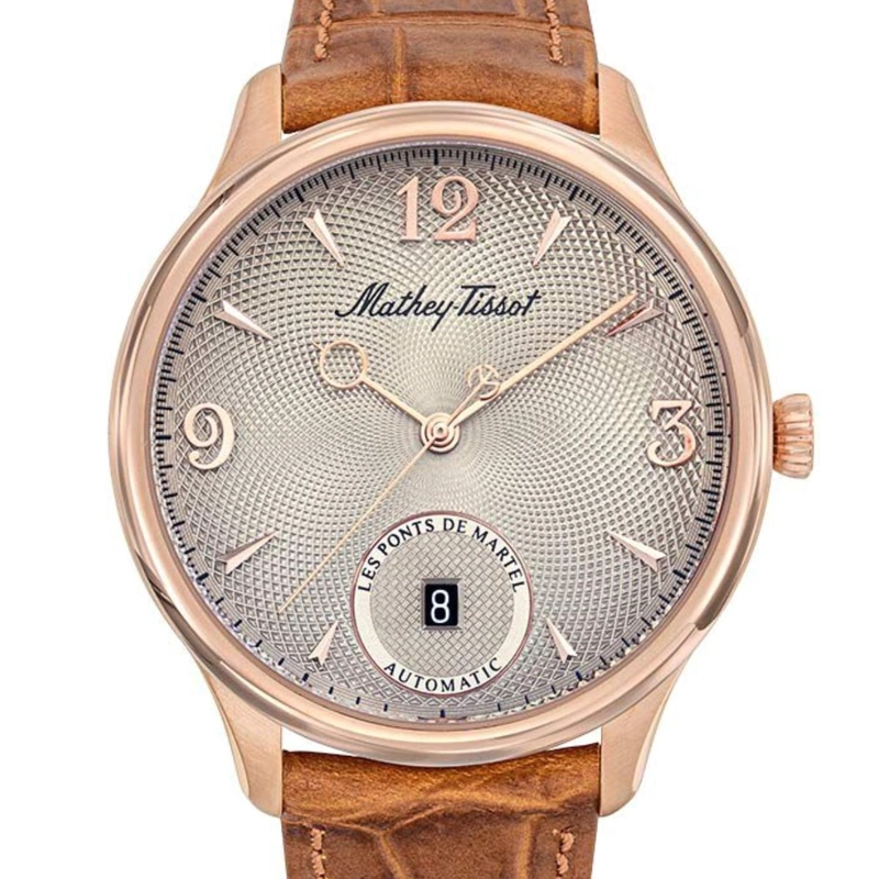 RELOJ MATHEY-TISSOT HOMBRE EDMOND AUTO HAVANA AC1886CI - 1
