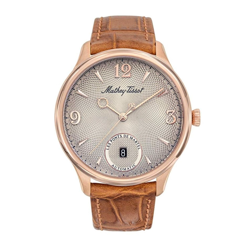 RELOJ MATHEY-TISSOT HOMBRE EDMOND AUTO HAVANA AC1886CI - 4