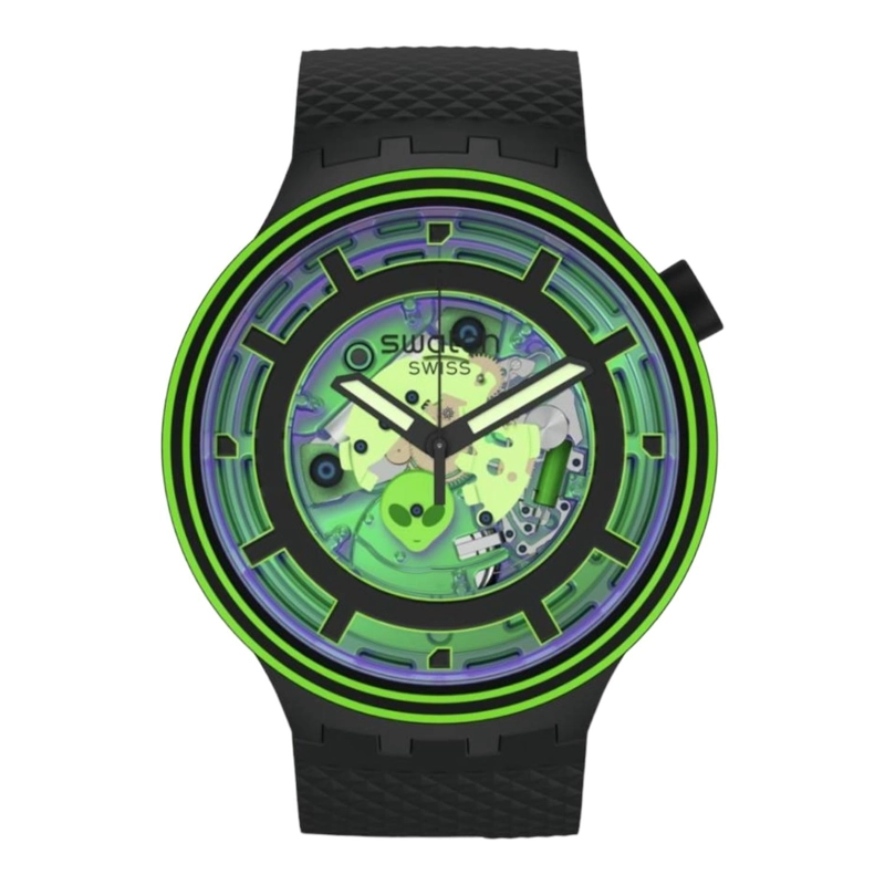 RELOJ SWATCH UNISEX COME IN PEACE! SB01B125 - 1