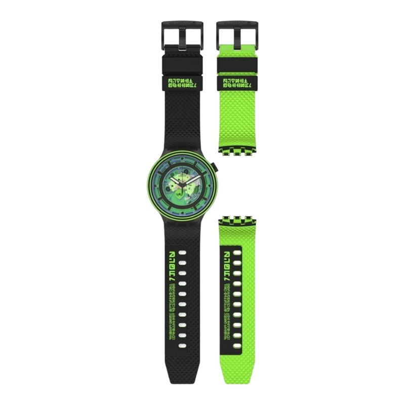 RELOJ SWATCH UNISEX COME IN PEACE! SB01B125 - 3