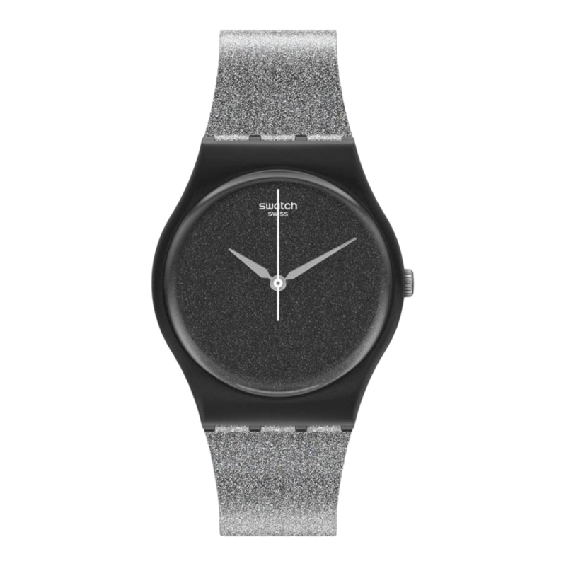 RELOJ SWATCH UNISEX MAGI BLACKSPARKLE SO28B105 - 1