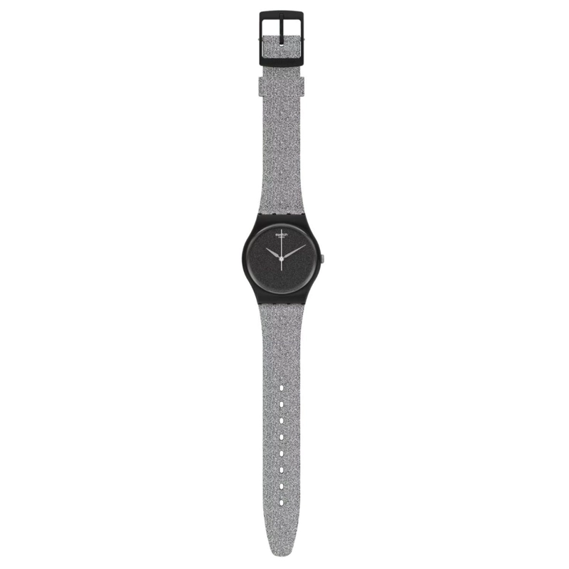 RELOJ SWATCH UNISEX MAGI BLACKSPARKLE SO28B105 - 2