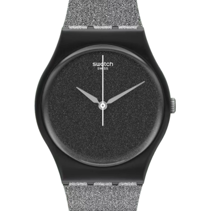 RELOJ SWATCH UNISEX MAGI BLACKSPARKLE SO28B105 - 3