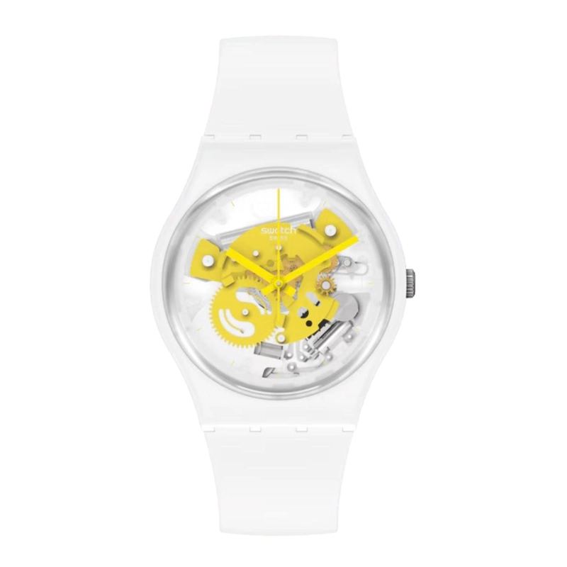 RELOJ SWATCH UNISEX TIME TO TIME TO YELLOW SMALL SO31W105 - 1