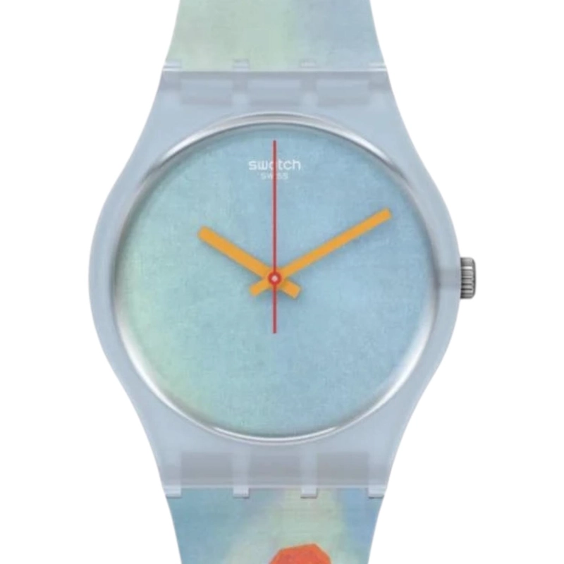 RELOJ SWATCH UNISEX POMPIDOU EIFFEL GZ357 - 1