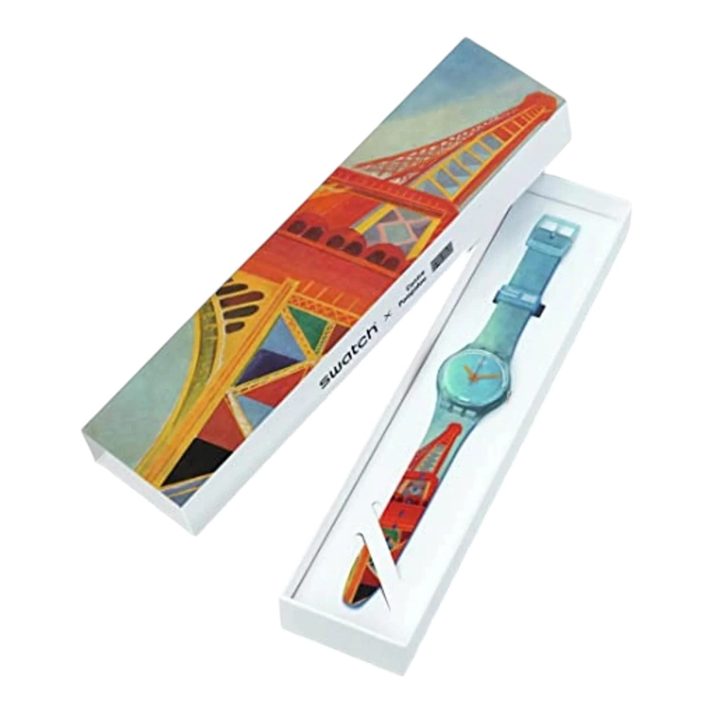 RELOJ SWATCH UNISEX POMPIDOU EIFFEL GZ357 - 2