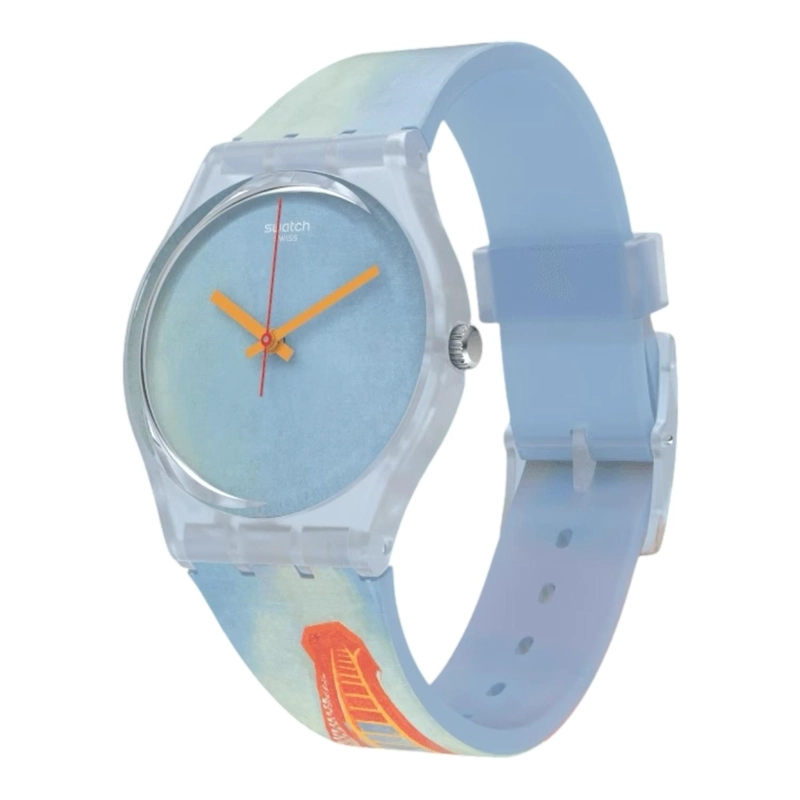 RELOJ SWATCH UNISEX POMPIDOU EIFFEL GZ357 - 4