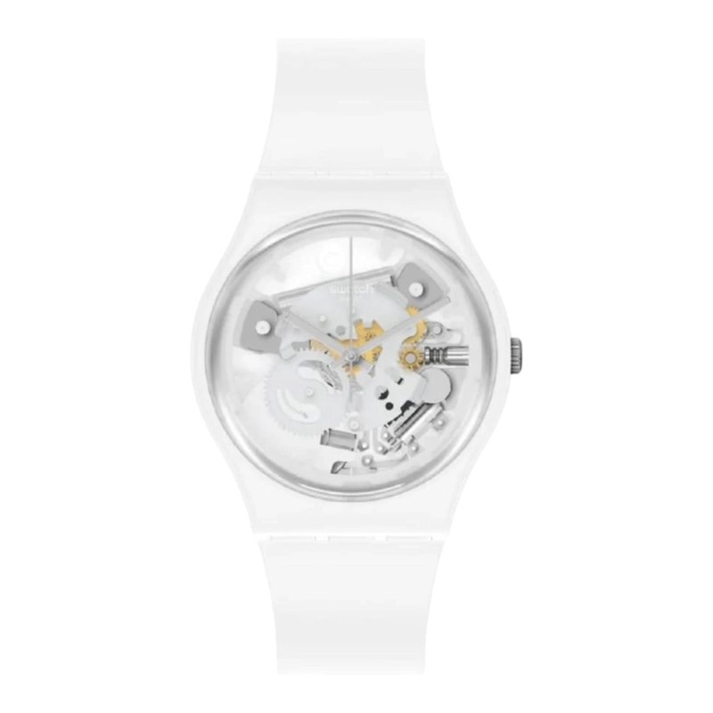 RELOJ SWATCH UNISEX SPOT TINE WHITE SO31W102 - 2