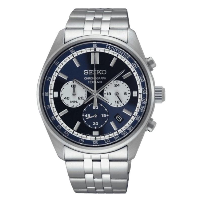 RELOJ SEIKO HOMBRE CRONOGRAFO AZUL SSB427P1 - 1