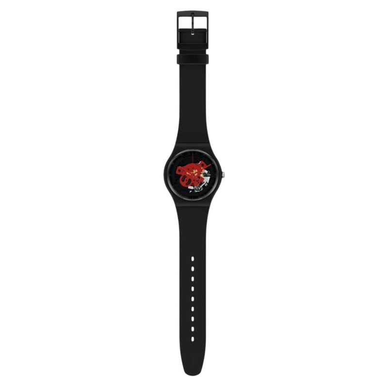 RELOJ SWATCH UNISEX TIME TO RED BIG SO32B110 - 3