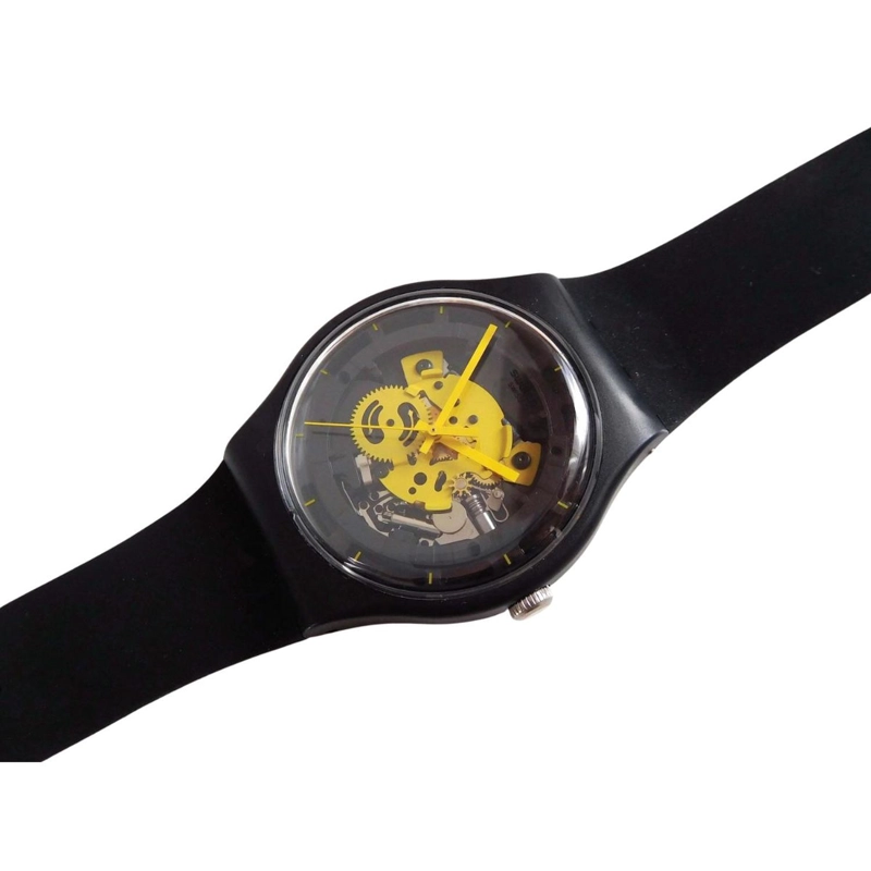 RELOJ SWATCH UNISEX TIME TO YELLOW BIG SO32B111 - 2