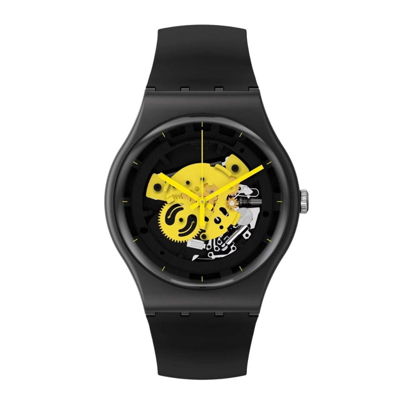 RELOJ SWATCH UNISEX TIME TO YELLOW BIG SO32B111 - 3