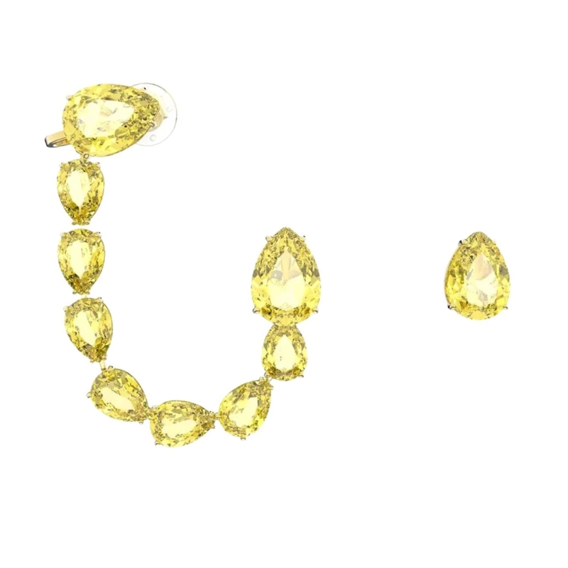 CONJUNTO DE PENDIENTES Y EAR CUFF SWAROVSKI MILLENIA 5613640 - 1