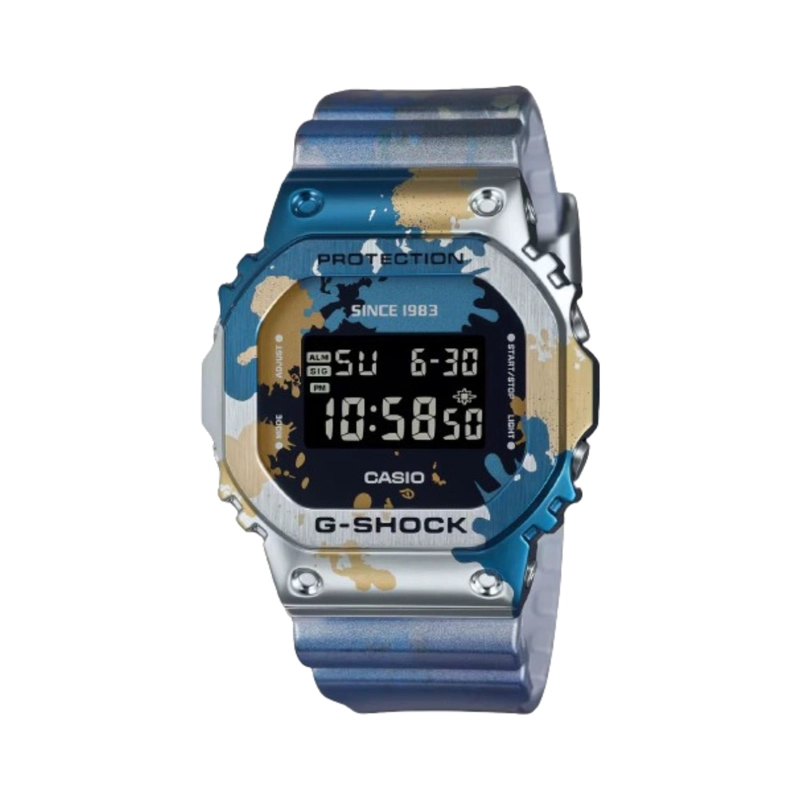 RELOJ G-SHOCK HOMBRE GM-5600SS-1DR - 4