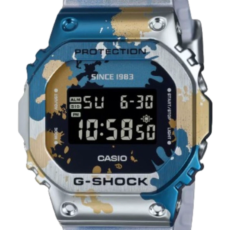 RELOJ G-SHOCK HOMBRE GM-5600SS-1DR - 5
