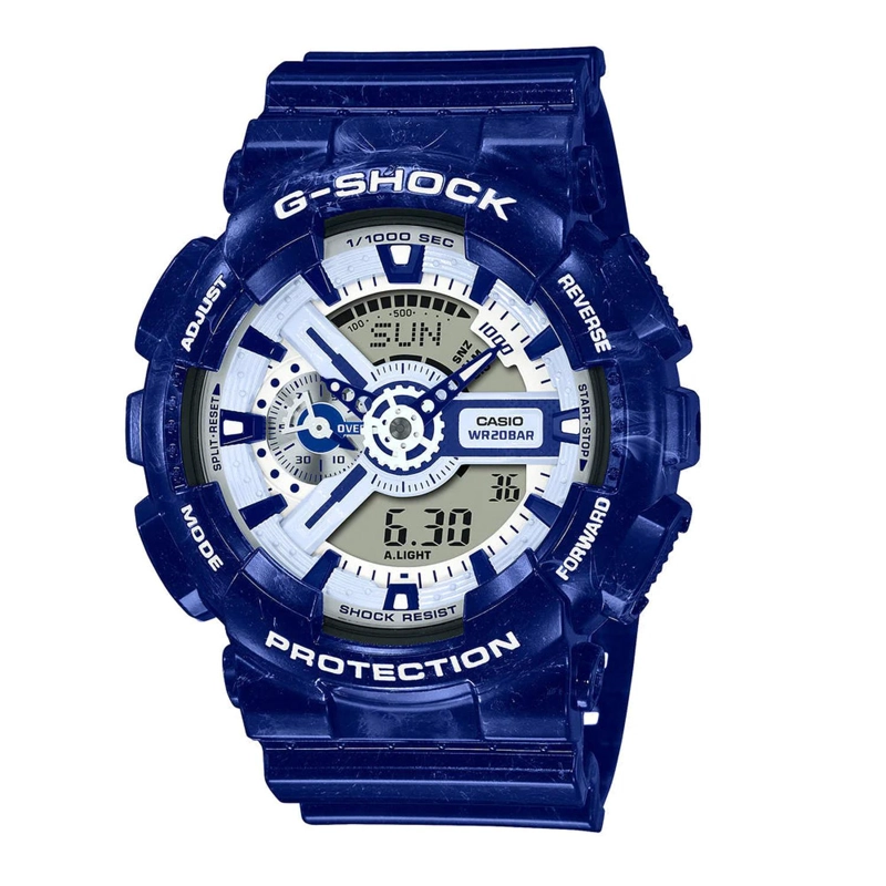RELOJ G-SHOCK HOMBRE GA-110BWP-2ADR - 1