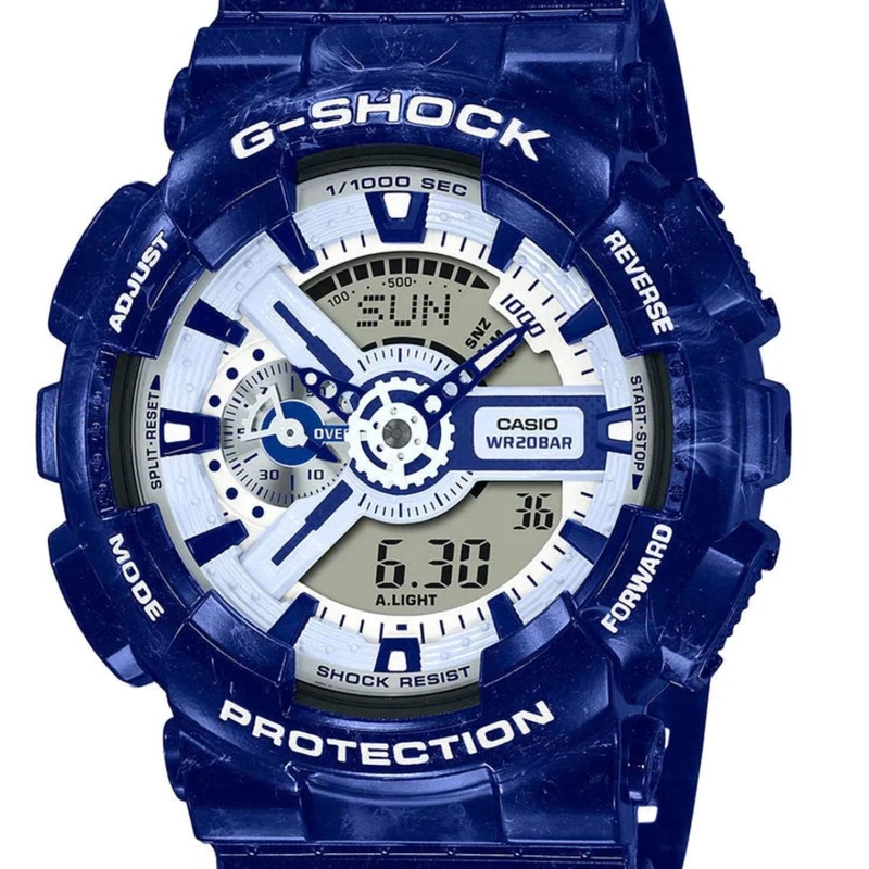 RELOJ G-SHOCK HOMBRE GA-110BWP-2ADR - 5