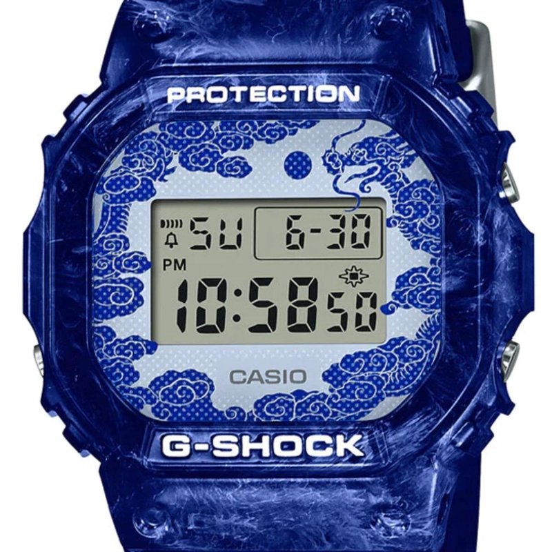 RELOJ G-SHOCK UNISEX DW-5600BWP-2DR - 3