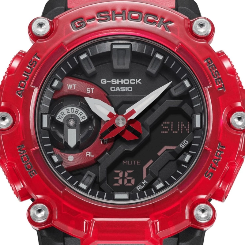 RELOJ G-SHOCK HOMBRE GA-2200SKL-4ADR - 4