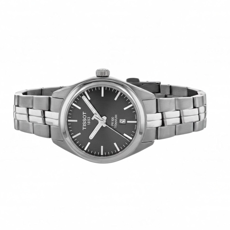 RELOJ TISSOT MUJER PR100 TITANIUM T1012104406100 - 3