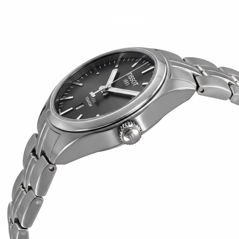 RELOJ TISSOT MUJER PR100 TITANIUM T1012104406100 - 4
