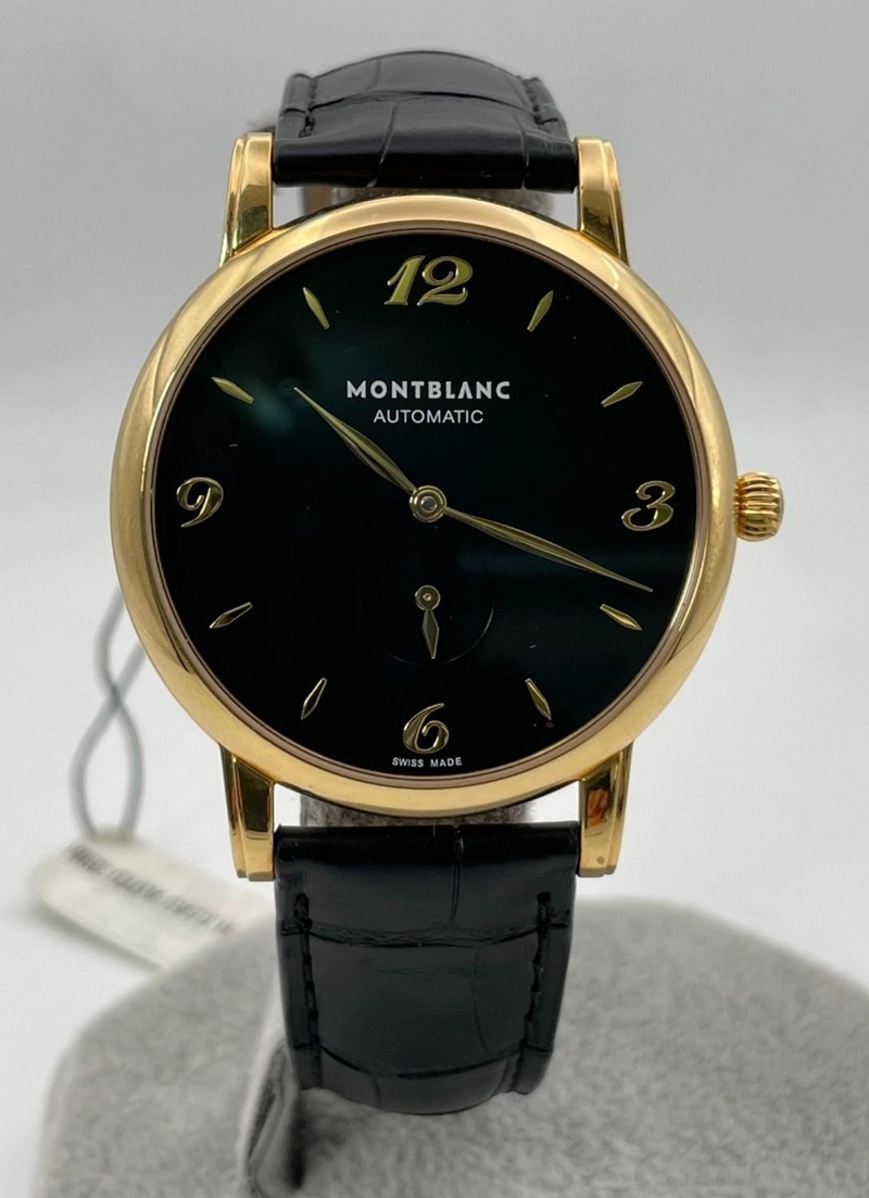 RELOJ MONTBLANC HOBRE CLASSIC STAR AUTOMATICO ORO 18K 107340 - 1