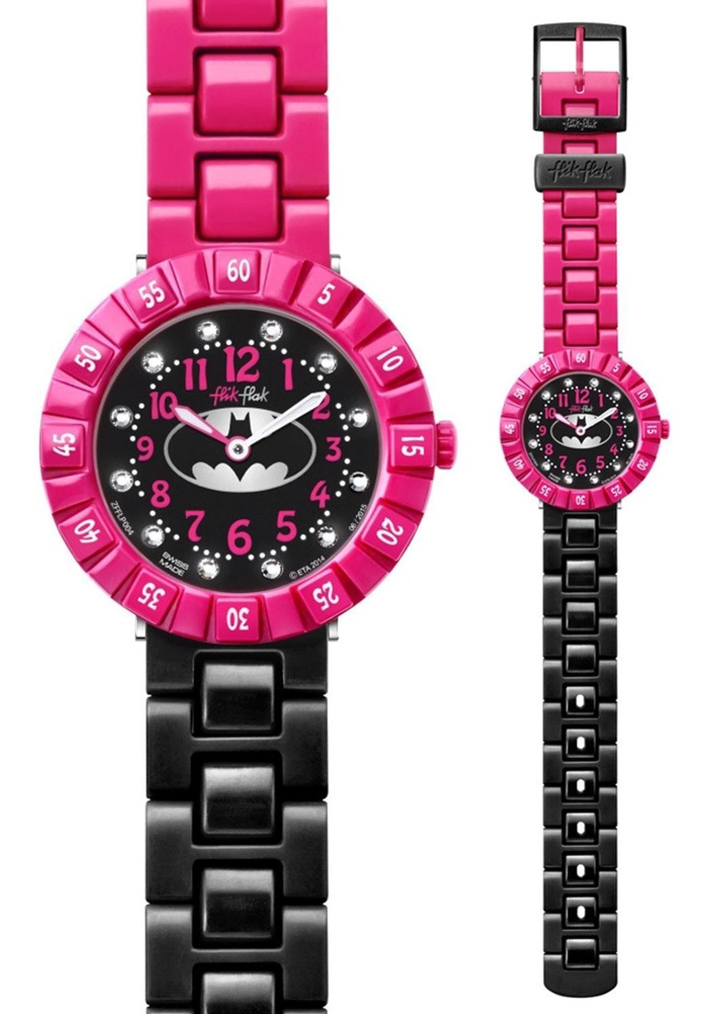 RELOJ FLIK FLAK BATGIRL CAJA ALTERNATIVA BOLETA - 1