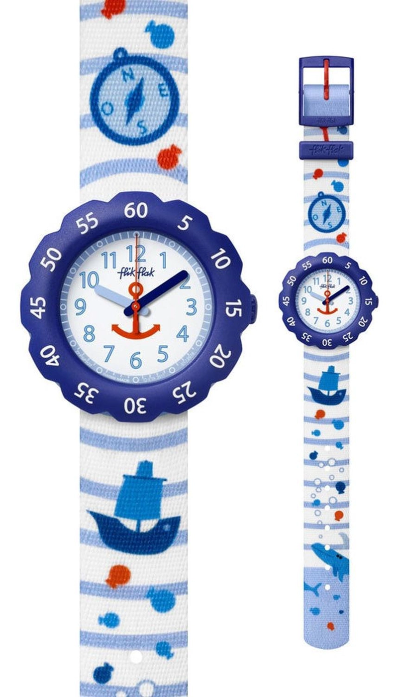 RELOJ FLIK FLAK NIÑOS ANCHOR UP CAJA ALTERNATIVA - 2