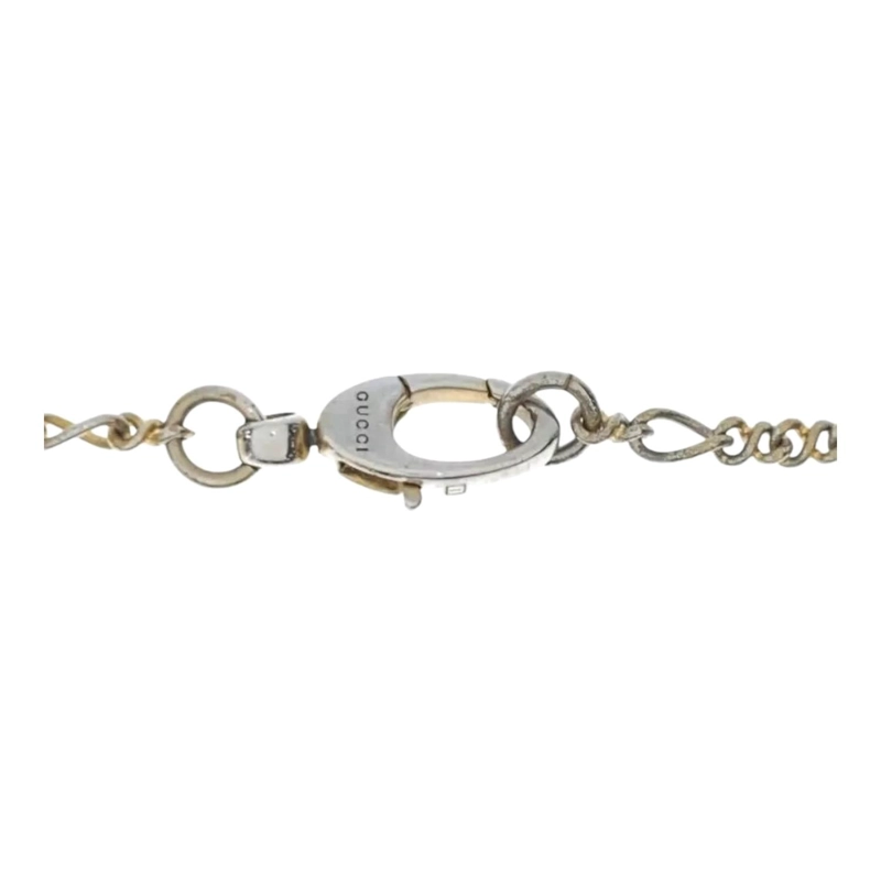 COLLAR GUCCI UNISEX LEON DORADO CRISTAL - 2