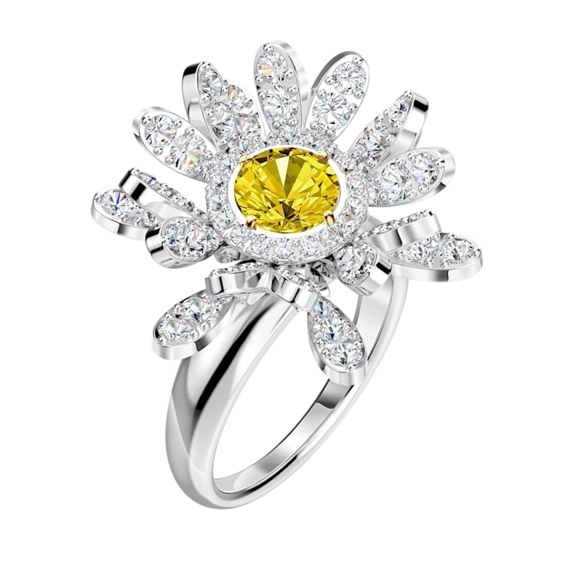 ANILLO SWAROVSKI MUJER ETERNAL FLOWER 5534936 TALLA 52 - 1