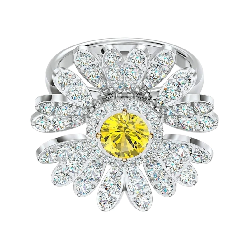 ANILLO SWAROVSKI MUJER ETERNAL FLOWER 5534936 TALLA 52 - 2