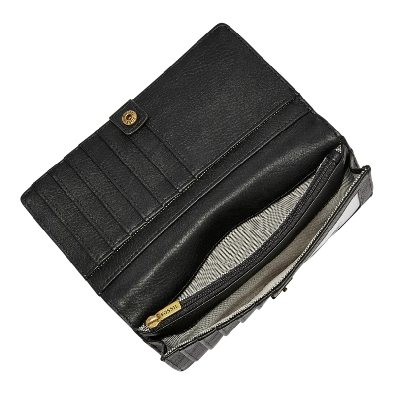 BILLETERA MUJER FOSSIL CUERO LIZA SLIM BIFOLD SL7891001 - 4