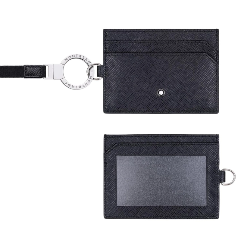 TARJETERO MONTBLANC NEGRO 3CC SARTORIAL 116350 - 2