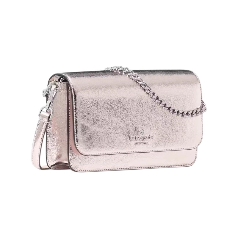 BOLSO CROSSBODY KATE SPADE MADISON CRINKLE METALLIC KN218 - 2