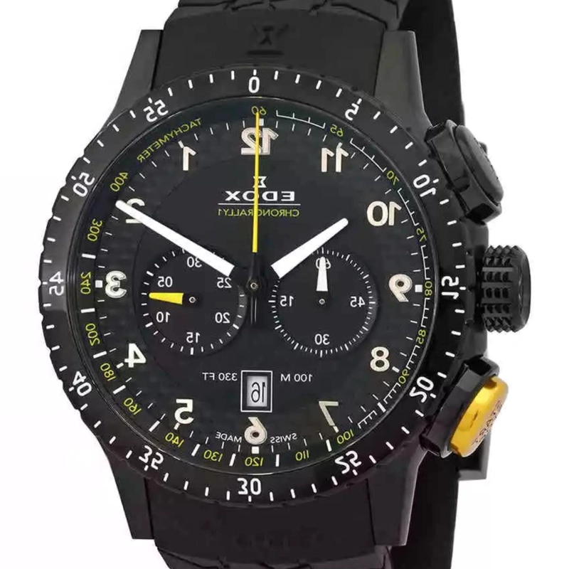 RELOJ EDOX HOMBRE CHRONORALLY 10305-3NJ-NJ - 3