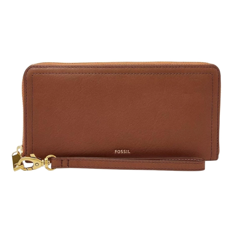 BILLETERA MUJER FOSSIL CUERO LOGAN ZIP AROUND SL7831200 - 1
