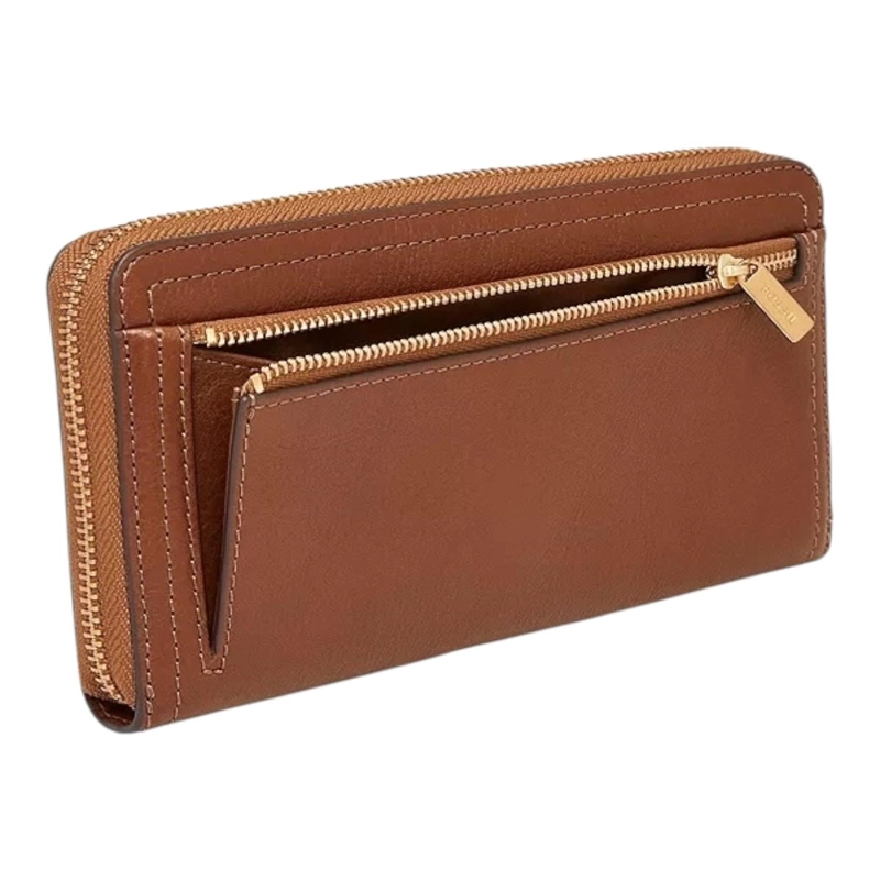 BILLETERA MUJER FOSSIL CUERO LOGAN ZIP AROUND SL7831200 - 4