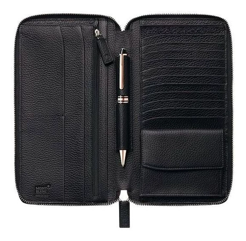 BILLETERA MONTBLANC MEISTERSTUCK DE VIAJES 13CC 113304 - 1