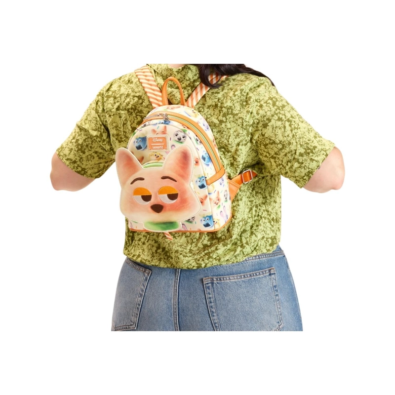 MOCHILA LOUNGEFLY UNISEX ZOOTOPIA 2 NICK WILDE CANDY - 2