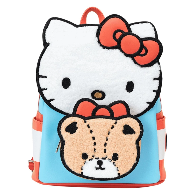 MOCHILA LOUNGEFLY MUJER HELLO KITTY TINY CHUM SHERPA - 1
