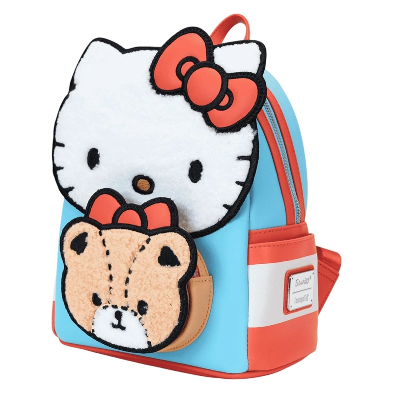MOCHILA LOUNGEFLY MUJER HELLO KITTY TINY CHUM SHERPA - 3