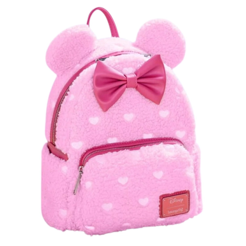 MOCHILA MINI LOUNGEFLY DISNEY MINNIE MOUSE SHERPA - 2