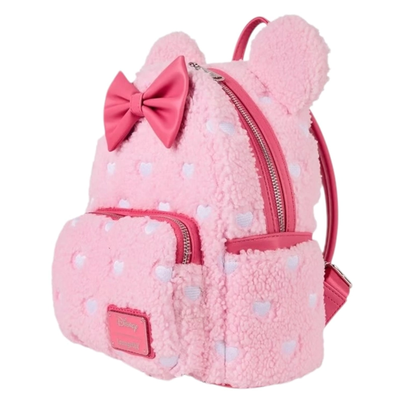 MOCHILA MINI LOUNGEFLY DISNEY MINNIE MOUSE SHERPA - 3