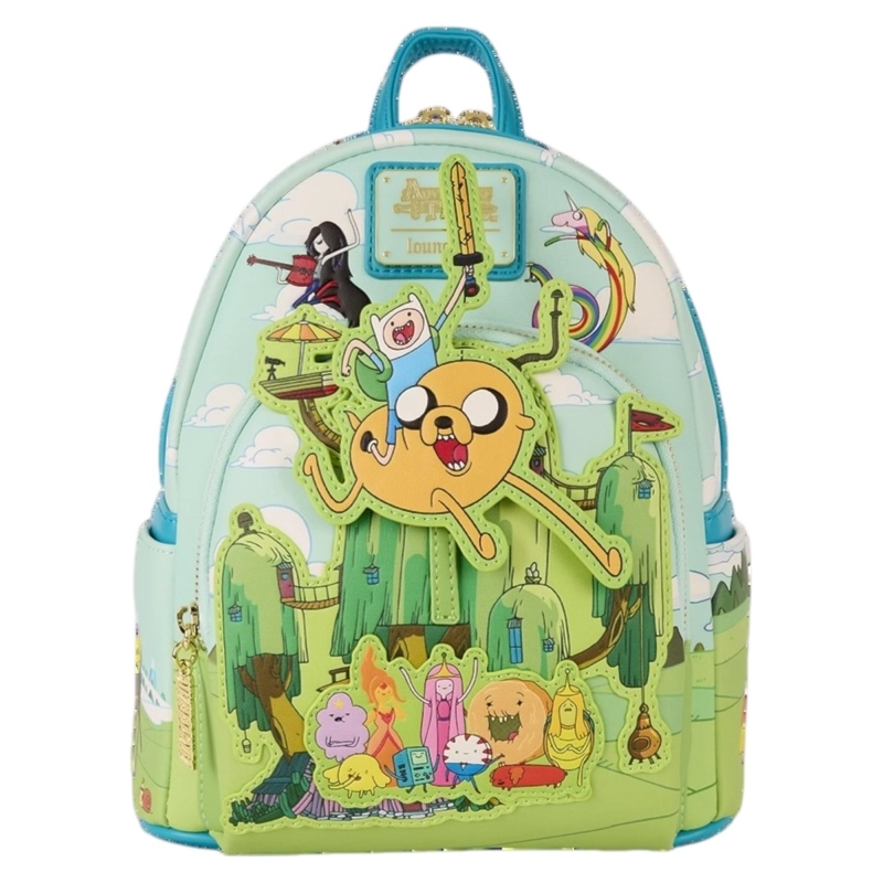 MOCHILA MINI LOUNGEFLY ADVENTURE TIME PERSONAJES - 1