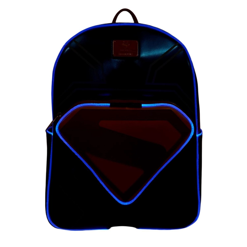 MOCHILA LOUNGEFLY HOMBRE SUPERMAN LIGHT UP DC COMICS - 3