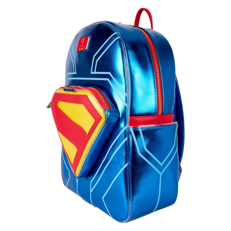 MOCHILA LOUNGEFLY HOMBRE SUPERMAN LIGHT UP DC COMICS - 4