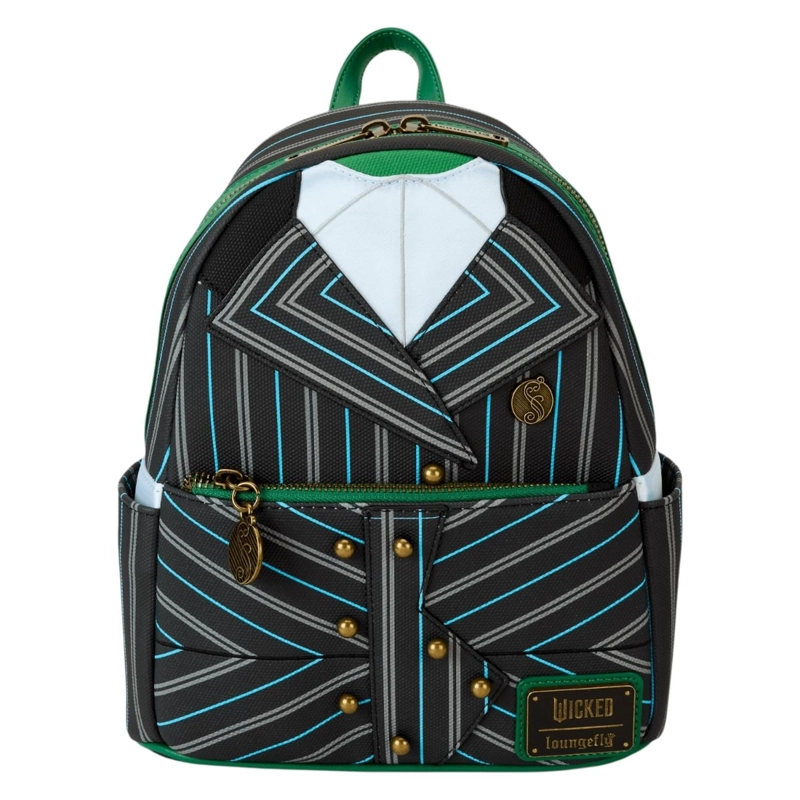 MOCHILA LOUNGEFLY HOMBRE WICKED ELPHABA SHIZ UNIFORM - 1