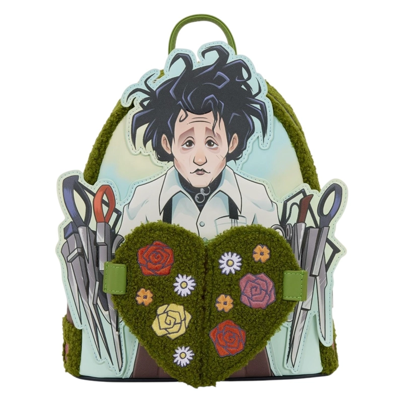 MOCHILA LOUNGEFLY UNISEX EDWARD SCISSORHANDS SHERPA - 1