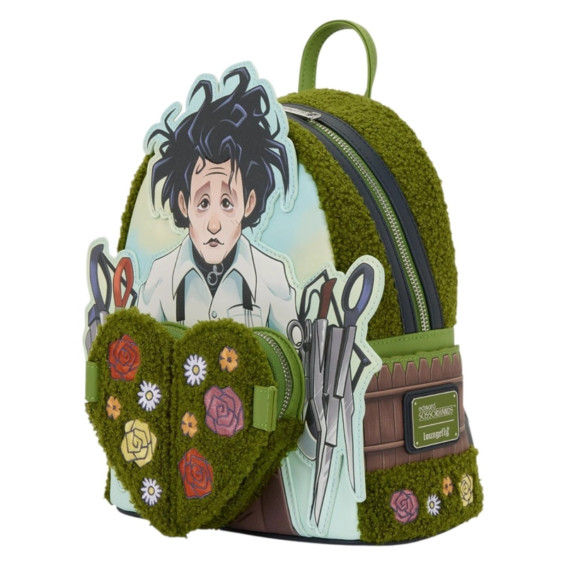 MOCHILA LOUNGEFLY UNISEX EDWARD SCISSORHANDS SHERPA - 4