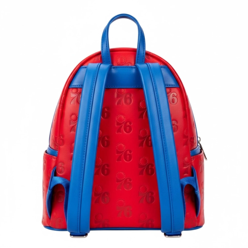 MOCHILA LOUNGEFLY HOMBRE NBA PHILADELPHIA 76ERS RED - 3